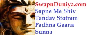 Sapne Me Shiv Tandav Stotram Padhna Gaana Sunna