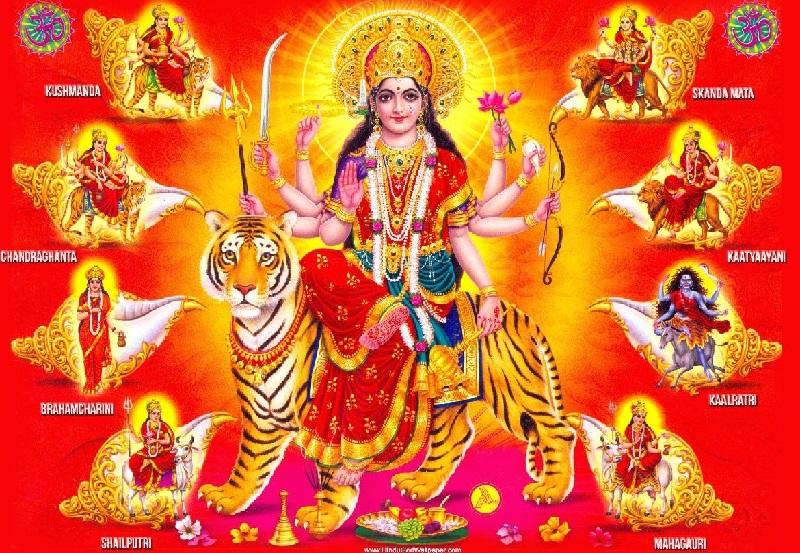 Sapne Mein Maa Durga Ke Nav Avatar Dekhna