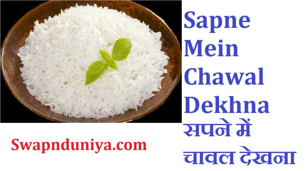 Sapne Mein Chawal Dekhna सपने में चावल देखना