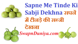 Sapne Me Tinde Ki Sabji Dekhna सपनें में टीनड़े की सब्जी देखना