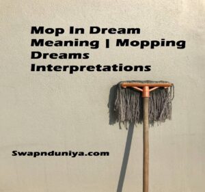 Mop In Dream Meaning Mopping Dreams Interpretations