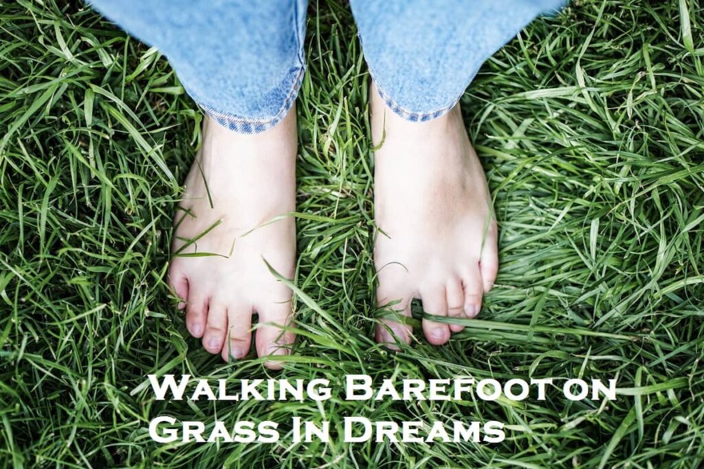 Walking Barefoot on Grass In Dreams