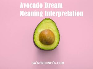 Avocado Dream Meaning Interpretation