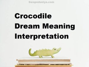 Crocodile Dream Meaning Interpretation