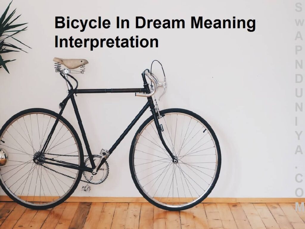 Bicycle In Dream Meaning