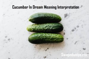 Cucumber In Dream Meaning Interpretation