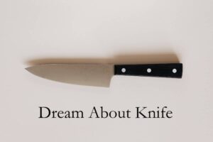 Knife In Dream Meaning Interpretation